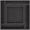 vidaXL - Vuurkorf - Vierkant - Zwart - 60x60x30 - cm - van - Staal