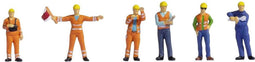 NOCH 36284 N Rangeerders figuren Kant-en-klaar model
