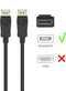 DisplayPort Cable Ewent Black