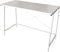 Bureau Stoer - laptoptafel - industrieel - wit - 110x50x78 cm