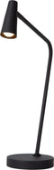 Lucide STIRLING - Oplaadbare Bureaulamp - Dimbaar LED 3W 2700K - Zwart