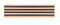 Trio Fontana - LED Plafonnière - 3-Staps Dimbaar 3000K - Zwart/Hout - 80 x 20 x 6 cm - 27W