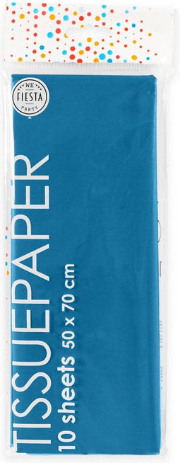 Globos Tissuepapier 10 Vellen Mariniersblauw, 50x70cm