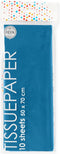 Globos Tissuepapier 10 Vellen Mariniersblauw, 50x70cm