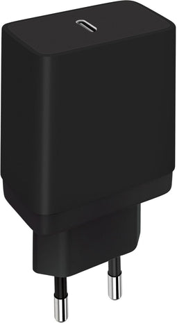 Mobiparts Wall Charger USB-C 20W - Oplader met PD 3.0 - Zwart