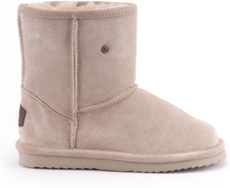 Warmbat Kangaroo - Enkellaarzen - Suede met merinowol - Blush - Maat 36
