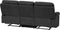 BERGEN - Driezitsbank - Donkergrijs - Polyester