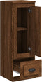 vidaXL - Hoge - kast - 36x35,5x103,5 - cm - bewerkt - hout - bruin - eikenkleur