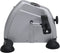 vidaXL - Mini - Hometrainer - met - plastic - vliegwiel - (zilver)