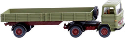 Wiking 051003 H0 Vrachtwagen Mercedes Benz Prittenzadeltrein, tekengroen