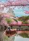 Clementoni - Puzzel - 1000 Stukjes - Kasteel Himeji in de Lente - Puzzel Voor Volwassenen - High Quality Collection