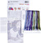 Thea Gouverneur - Borduurpakket met telpatroon - 3025A - Voorgesorteerde DMC Garens - Hortensia Anemonen - Aida - 37 cm x 42 cm - DIY Kit