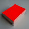 Klika - Prijskaart blanco fluor rood 12x16cm100 - 7 stuks