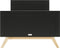 Bopita Nora bed 90x200 - Mat Zwart/Naturel