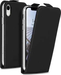 Accezz Hoesje Geschikt voor iPhone Xr Hoesje Met Pasjeshouder - Accezz Flipcase - Zwart