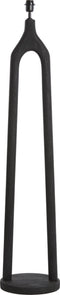 Light & Living Vloerlamp Xitta - Mangohout - 135cm - Mat Zwart - excl. kap