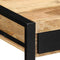 vidaXL - Bureau - 100x50x75 - cm - massief - ruw - mangohout