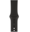 Apple Sport Band - Apple Watch 42 mm - Zwart - Water- en zweetbestendig