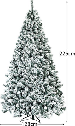 Coast Kunstmatige Kerstboom - Besneeuwd - 225 cm - Groen