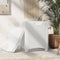vidaXL - Tuinbox - 39x39x46 - cm - PP - rattan - wit
