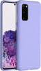 Accezz Samsung Galaxy S20 - Liquid Silicone Backcover - Schokabsorberend - Paars