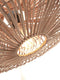 GOOD&MOJO Hanglamp Zanzibar - Rotan Wit - Ø55cm - Modern - Hanglampen Eetkamer, Slaapkamer, Woonkamer