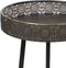 Mica Decorations Lagune - Bijzettafel - H58 x Ø40 cm - Metaal - Brons