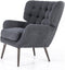 Fauteuil Peter - zwart sfinx