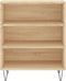 vidaXL - Dressoir - 57x35x70 - cm - bewerkt - hout - sonoma - eikenkleurig