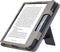 Hoesje Geschikt voor Kobo Libra H2O Sleepcover Premium Hoes Petroleum Grijs - ereader hoesje - cover