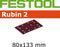 Festool Rubin 2 - Schuurpapier 80mm - Voor hout - Korrel 120 (50x)