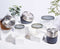 Black+Blum Glazen Lunchbox - Pot - 600ml - Bruin