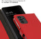 Selencia Galaxy A13 (4G) - Echt Lederen Bookcase - 3 Pashouders - Rood