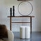Light & Living Poef Nalani - Wit - 38x38x45cm - Modern