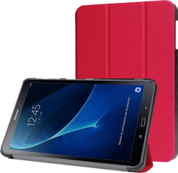 imoshion Tablet Hoes - Geschikt voor Samsung Galaxy Tab A 10.1 (2016) - Trifold Bookcase - Rood