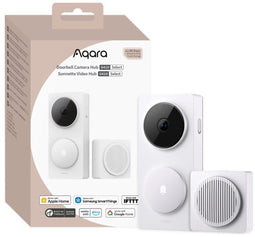 Aqara G410 - Videodeurbel - 2K resolutie met Zigbee en Matter hub - Wit