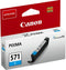 Canon CLI-571C - Inktcartridge - 7ml - Cyaan