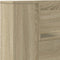 vidaXL - Hoofdbordkast - met - LED - 160x16,5x103,5 - cm - sonoma - eikenkleurig