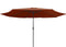 vidaXL - Parasol - met - metalen - paal - 390 - cm - terracottakleurig