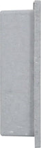 vidaXL - Douchenis - met - 2 - vakken - 41x51x10 - cm - matzwart