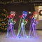 vidaXL - Kerstfiguren - drie - koningen - met - 504 - LED's - 99,5x45,5 - cm