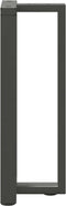 vidaXL - Console - tafelpoten - 2st - T-vormig - 25x28x(72-73)cm - staal - antraciet