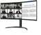 LG 34WR55QC - Ultrawide Monitor - 3440x1440 Resolutie 100Hz - Zwart