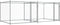 vidaXL - Hondenhok - met - deuren - 4x2x1,5 - m - gegalvaniseerd - staal - grijs
