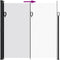 vidaXL - Windscherm - uittrekbaar - 200x500 - cm - wit