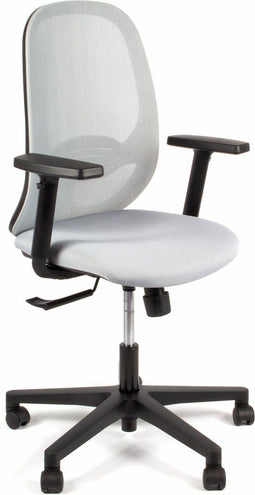 Linea Grace 01 - Bureaustoel - Ergonomisch EN1335 - Multi verstelbaar- Grijs