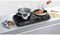 Brock Electronics Compacte Elektrische Kookplaat - Infrarood Kookplaat - 2 Pits - 1200 + 800W - Zwart