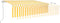 vidaXL - Luifel - automatisch - rolgordijn - LED - windsensor - 6x3 - cm - geel - wit