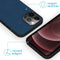iMoshion Hoesje Geschikt voor iPhone 13 Pro Max Hoesje Met Pasjeshouder - iMoshion Uitneembare 2-in-1 Luxe Bookcase - Blauw