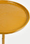 Mica Decorations Colin Bijzettafel - H58 x Ø34 cm - Gerecycled Aluminium - Bruin